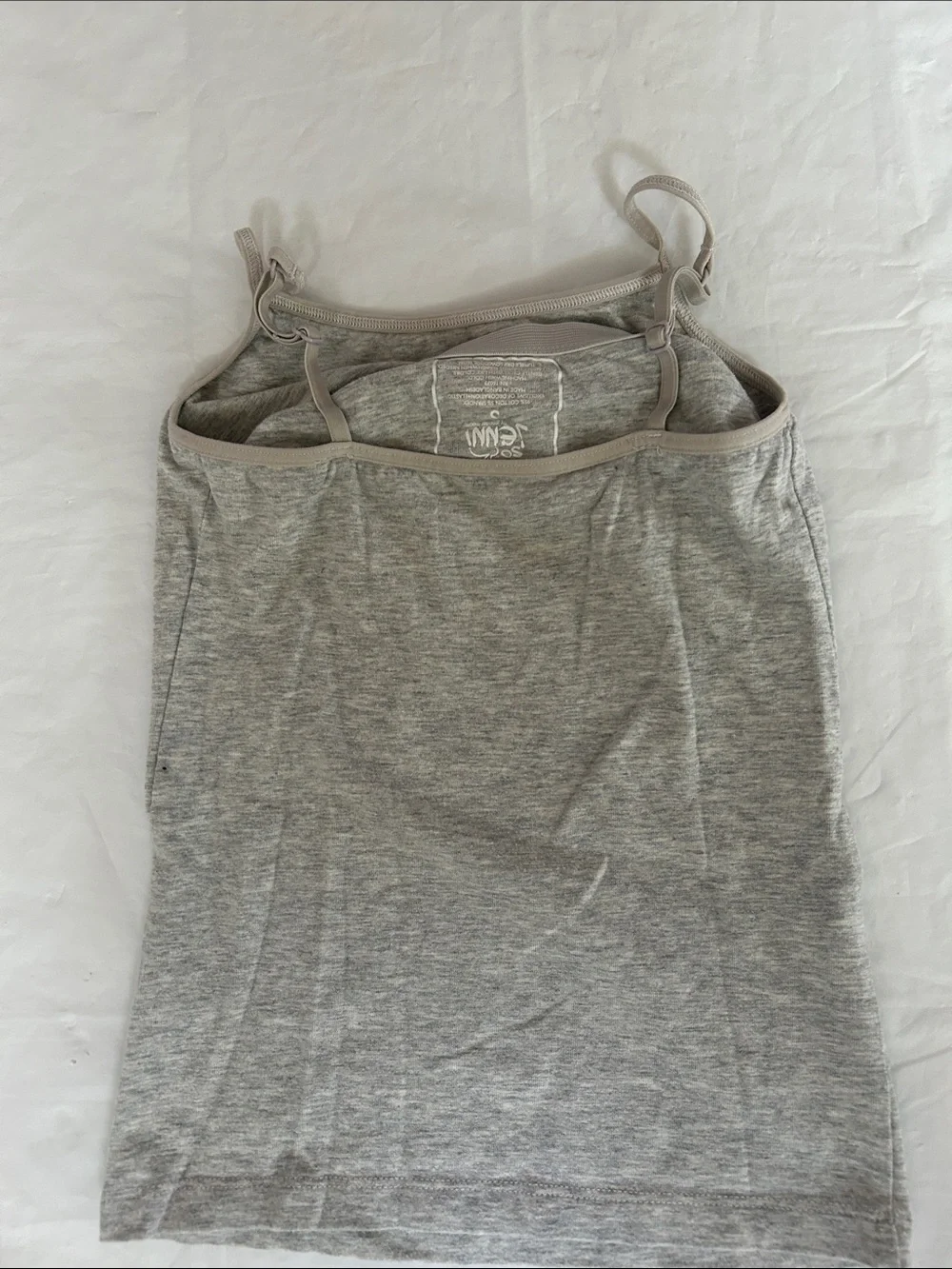 Justice Purple and Gray Jenni Girls Camisole Tank Tops